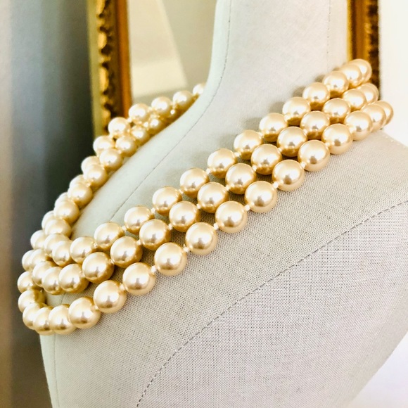 Vintage KENNETH J LANE Pearl Necklace - Picture 6 of 15